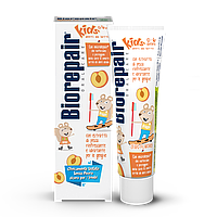Biorepair Junior Kids детская зубная паста со вкусом персика 0-6 лет 50 мл