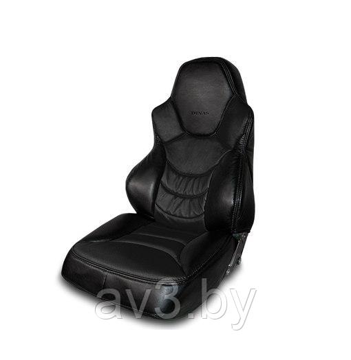 Чехлы на сиденья DINAS модель Dinas №3 Экокожа, цвет черный , Оригинал - фото 1 - id-p215714956