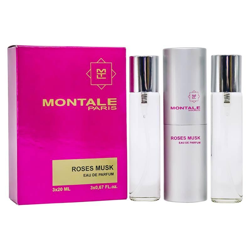 Парфюмерный набор Montale Roses Musk edp 3*20ml
