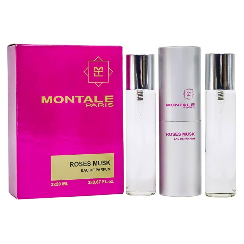 Парфюмерный набор Montale Roses Musk edp 3*20ml - фото 1 - id-p218837514