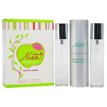 Парфюмерный набор Nina Ricci Love By Nina edt 3*20ml
