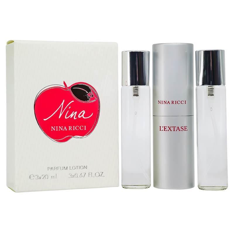 Парфюмерный набор Nina Ricci Nina edp 3*20ml