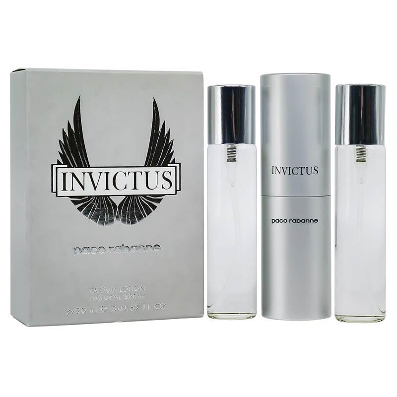 Парфюмерный набор Paco Rabanne Invictus edt 3*20ml