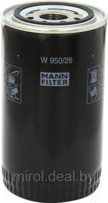 Масляный фильтр Mann-Filter W950/26 - фото 1 - id-p218875337