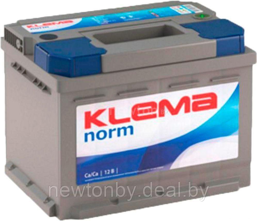 Автомобильный аккумулятор Klema Norm 6СТ-60 АзЕ (60 А·ч) - фото 1 - id-p218884292