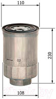 Топливный фильтр Bosch F026402038