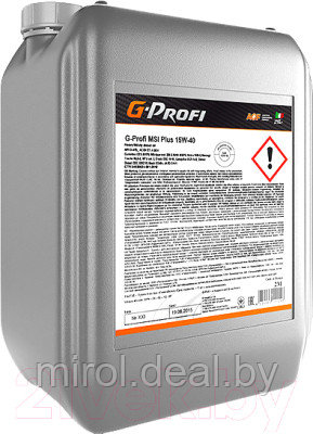 Моторное масло G-Energy G-Profi MSI Plus 15W40 / 253130340 - фото 1 - id-p218866923