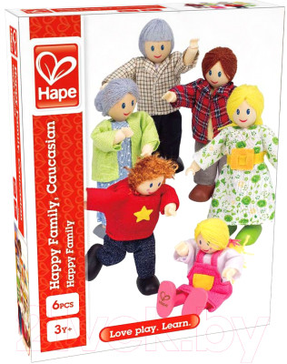 Набор кукол Hape Счастливая европейская семья / E3500-HP - фото 4 - id-p218925733