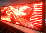 Сверхяркая Светодиодная LED табло Бегущая строка красная 1280х160мм, фото 3