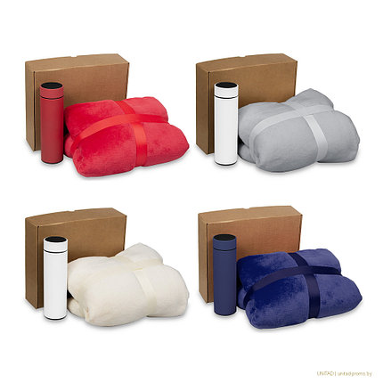 Набор подарочный: плед и термос с дисплеем, фото 2