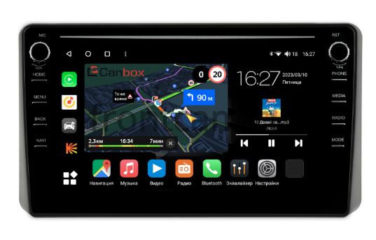 Штатная магнитола Kia Sportage V 2021+ Android 10 4G-SIM, 2/32, TS18, DSP, QLed