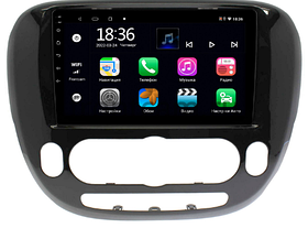 Штатная магнитола Kia Soul II 2013-2019 (без климат-контроля) Canbox Android 10 4G-SIM, 2/32, TS18, DSP, QLed