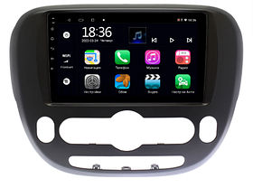 Штатная магнитола Kia Soul II 2013-2019 (с климат-контролем) Canbox Android 10 4G-SIM, 2/32, TS18, DSP, QLed