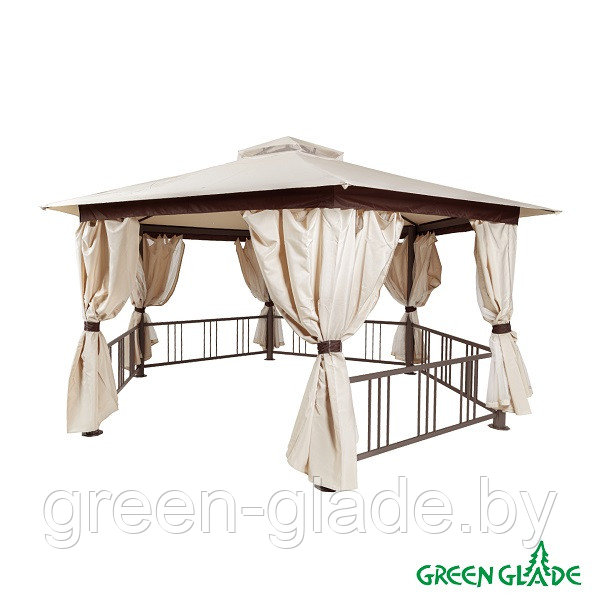 Беседка шатер Green Glade 1150 2,5х2,5х2,5м полиэстер - фото 1 - id-p218952636