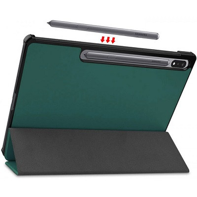 Полиуретановый чехол Nova Case зеленый для Samsung Galaxy Tab S8 - фото 2 - id-p218952587