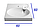 Умывальник на стиральную машину Дана Соло 60х60 белый мрамор, фото 2