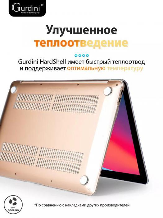 Чехол для macbook Air 13 прозрачная накладка для ноутбука 13 дюймов - фото 7 - id-p218953910