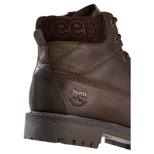 Ботинки мужские JEEP WILLYS FUR коричневый JM32010R-030 - фото 5 - id-p218963500
