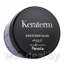 Fanola Маска для выпрямленных и химически поврежденных волос Keraterm, 300 мл