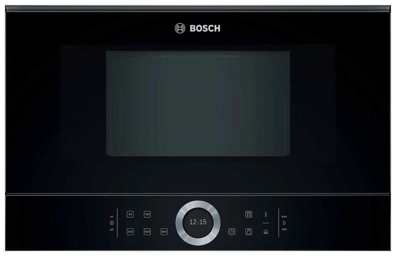 Микроволновая печь Bosch BFL634GB1 21л. 900Вт черный (встраиваемая) - фото 1 - id-p218967658