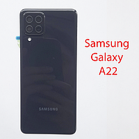 Задняя крышка для Samsung Galaxy A22 SM-A225F (черный)