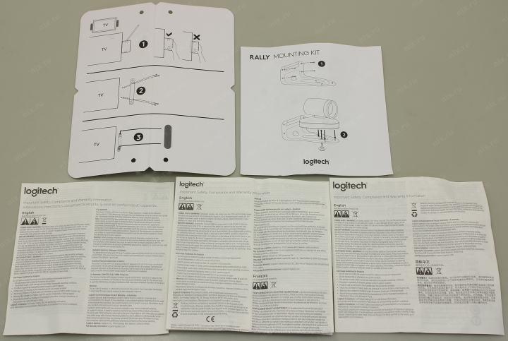 Крепёж к TV Logitech 939-001644 Accessory Rally Mounting Kit - фото 1 - id-p203910842