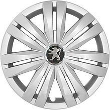 Колпаки на колеса SJS модель 427 / 16"+ комплект значков Peugeot