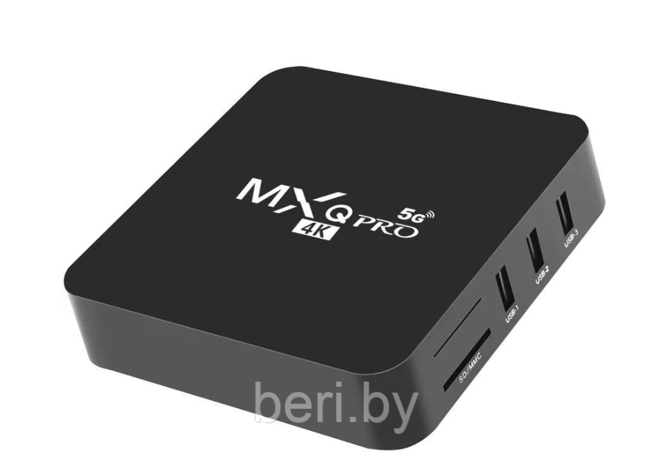 Цифровая приставка смарт ТВ на Android MXQ Pro 4K (Smart TV BOX) 2/16 ГБ - фото 2 - id-p218973803