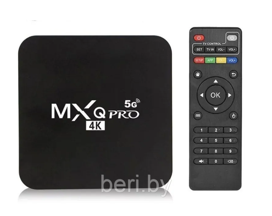 Цифровая приставка смарт ТВ на Android MXQ Pro 4K (Smart TV BOX) 2/16 ГБ - фото 5 - id-p218973803