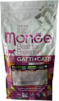 Сухой корм для кошек Monge BWild Cat Grain Free Large Buffalo Potatoes