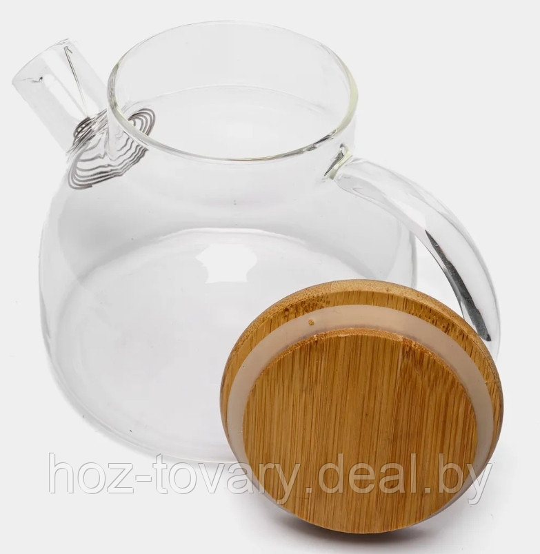 Чайник Kelli заварочный стеклянный 1 л арт. KL 3226 - фото 2 - id-p218975555