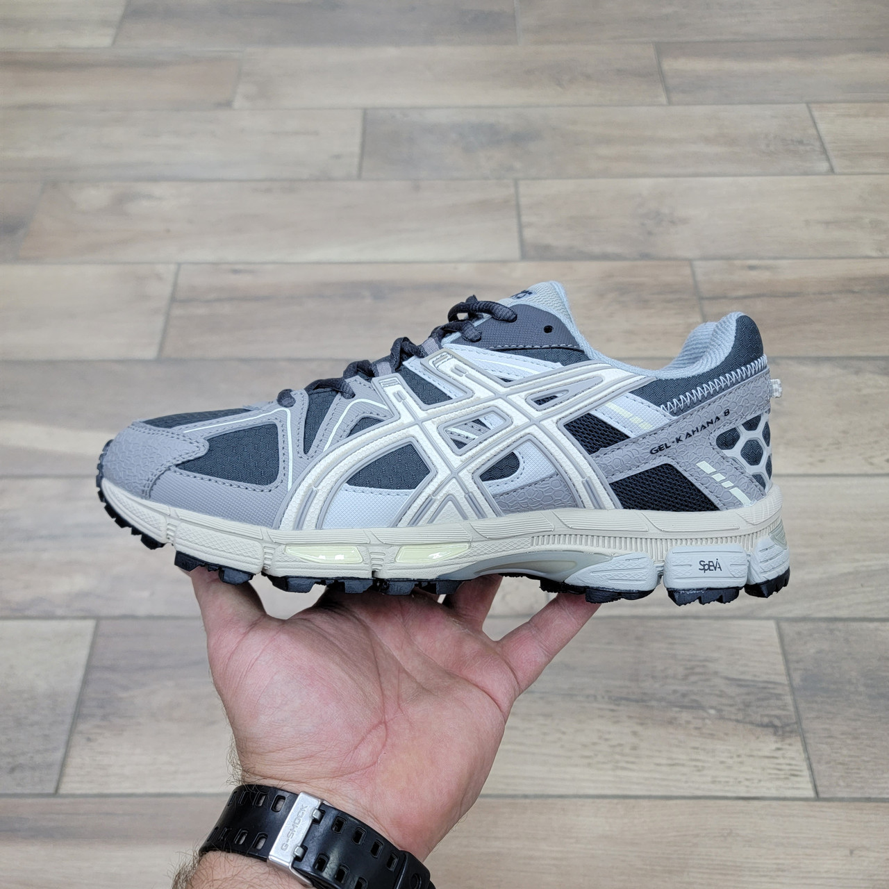 Кроссовки Asics Gel Kahana 8 Blue Gray Thermo