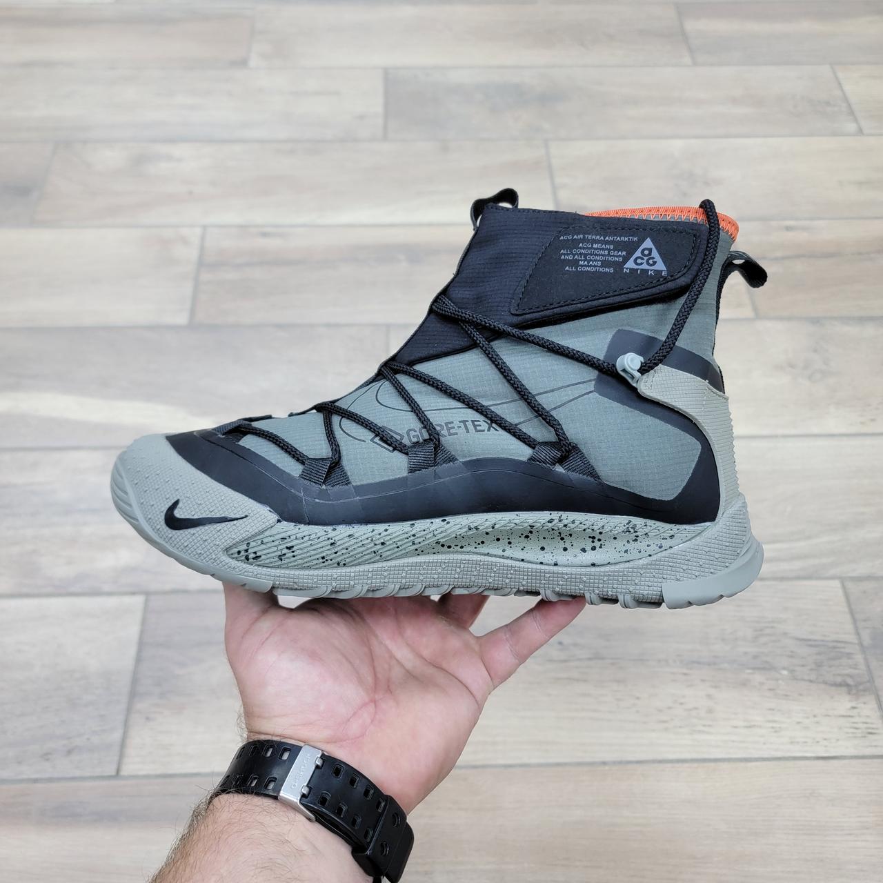 Кроссовки Nike ACG Air Terra Antarktik Gore Tex Juniper Fog с мехом