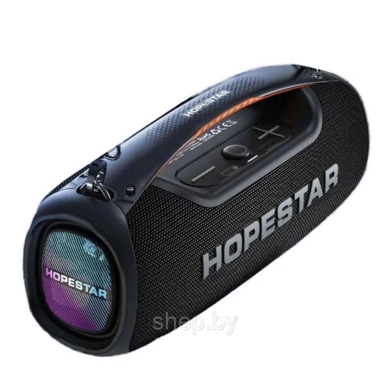 Колонка портативная музыкальная Bluetooth HOPESTAR A60 100W, с микрофоном, выбор цвета - фото 1 - id-p218976228