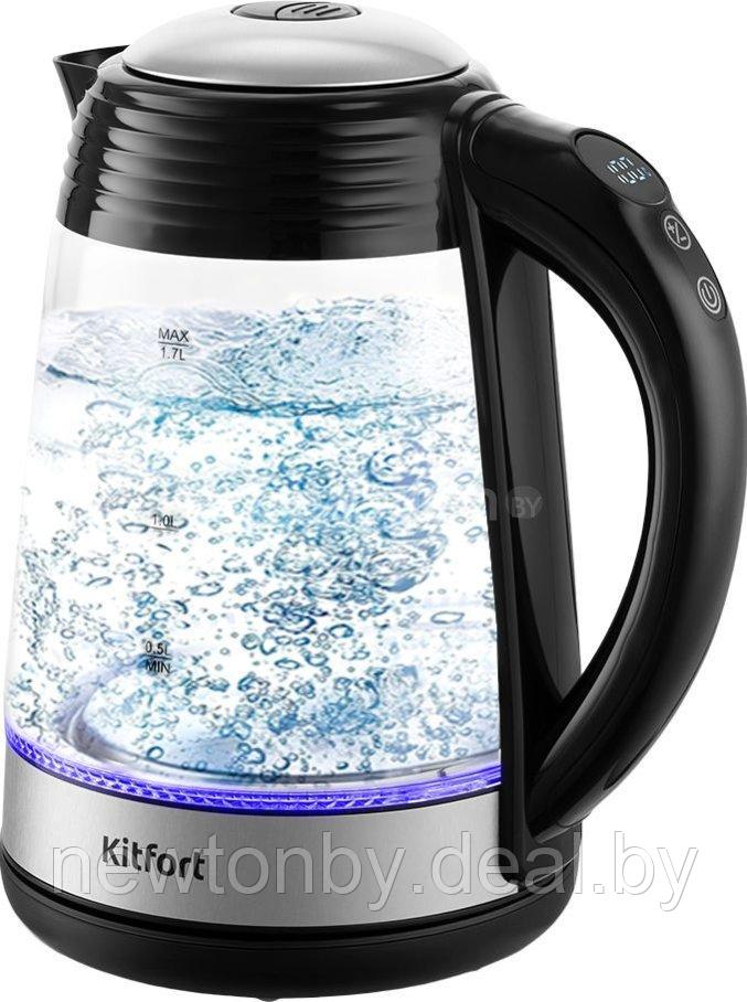 Электрический чайник Kitfort KT-6126 - фото 1 - id-p205689087