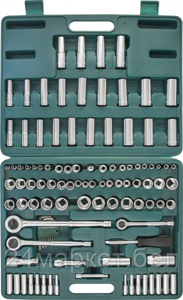 Универсальный набор инструментов Jonnesway S05H48107S (107 предметов) - фото 1 - id-p218813892