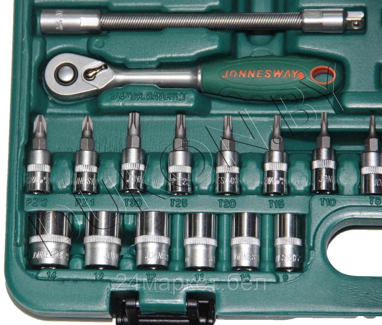 Универсальный набор инструментов Jonnesway S04H52482S 82 предмета - фото 8 - id-p218813896