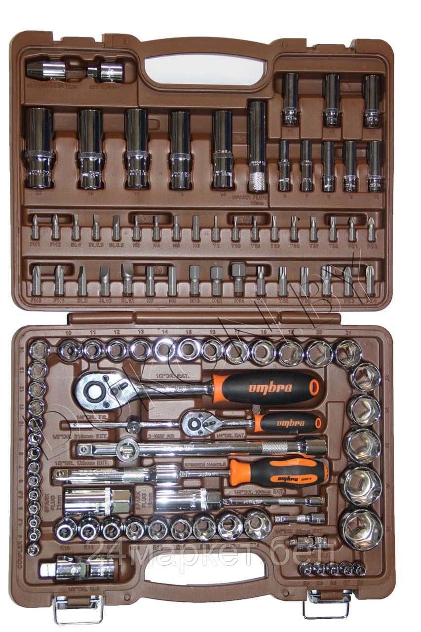 Универсальный набор инструментов Ombra OMT108S 108 предметов - фото 5 - id-p218813906