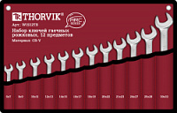 Набор ключей Thorvik W1S12TB (12 предметов)