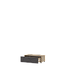Тумба Даллас ТБ-02 - Дуб Каньон / Софт Графит (Стендмебель), фото 2