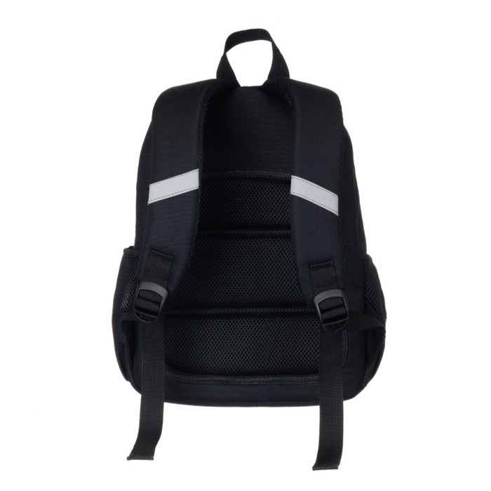 Рюкзак молодежный 35,5 х 25 х 12 см, эргономичная спинка, + мешок, TORBER CLASS X Mini, чёрный/серый - фото 4 - id-p218981043