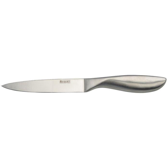 Нож универсальный для овощей Regent inox, длина 125/220 мм - фото 1 - id-p219015139
