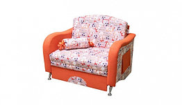 Детский диван Пчелка - Велюр оранжевый (М-Стиль)