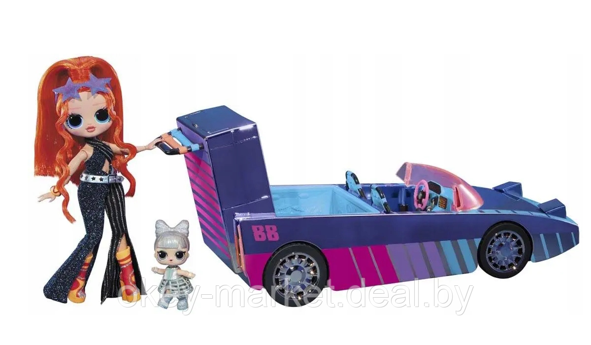 Игровой набор L.O.L. Surprise! Dance Machine с машиной и куклой - фото 2 - id-p219016958