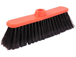 Щетка для уборки мусора 80x320x85мм оранжевая Классик