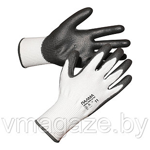 Перчатки противопорезные Палма Арма Про 12-04 (цвет черно-белый)