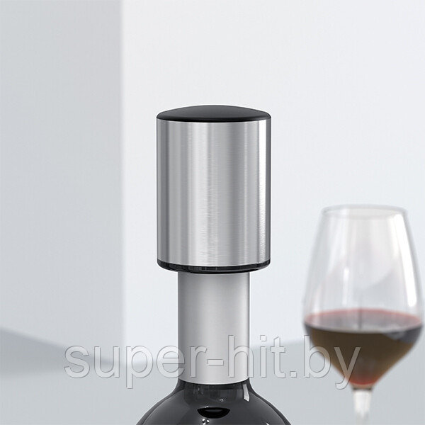 Стильный набор для вина 5 в 1 (с электроштопором и охладителем)) - фото 4 - id-p219018478