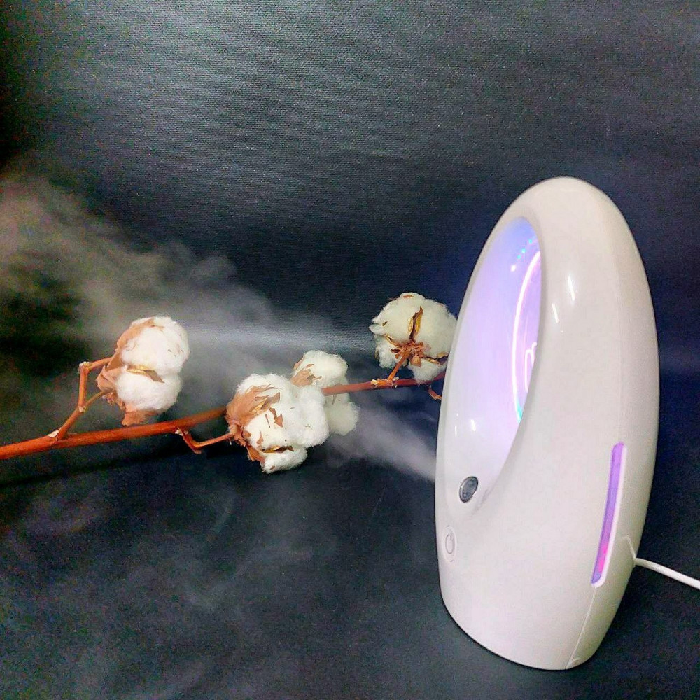 Ультразвуковой увлажнитель (аромадиффузор) воздуха ночник Humidifier Q2 с 3D подсветкой 320 ml - фото 9 - id-p215122338