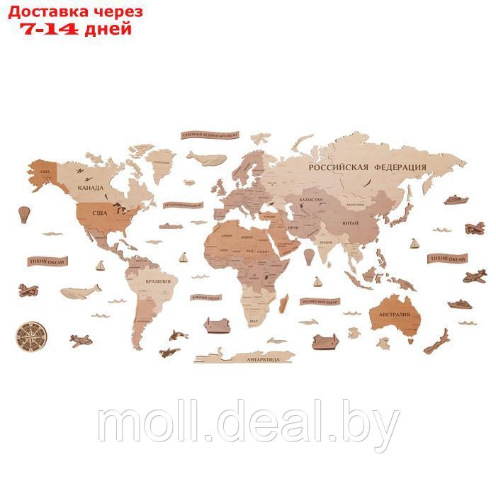 Карта мира (1 шт) арт.22022 - фото 3 - id-p219012997