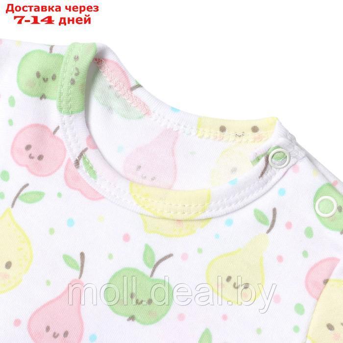 Платье Bloom Baby Фрукты с дл. рукавом, р. 62 см, молочный - фото 3 - id-p219015024